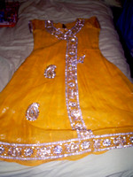 Yellow Sparkles: Eid Dress